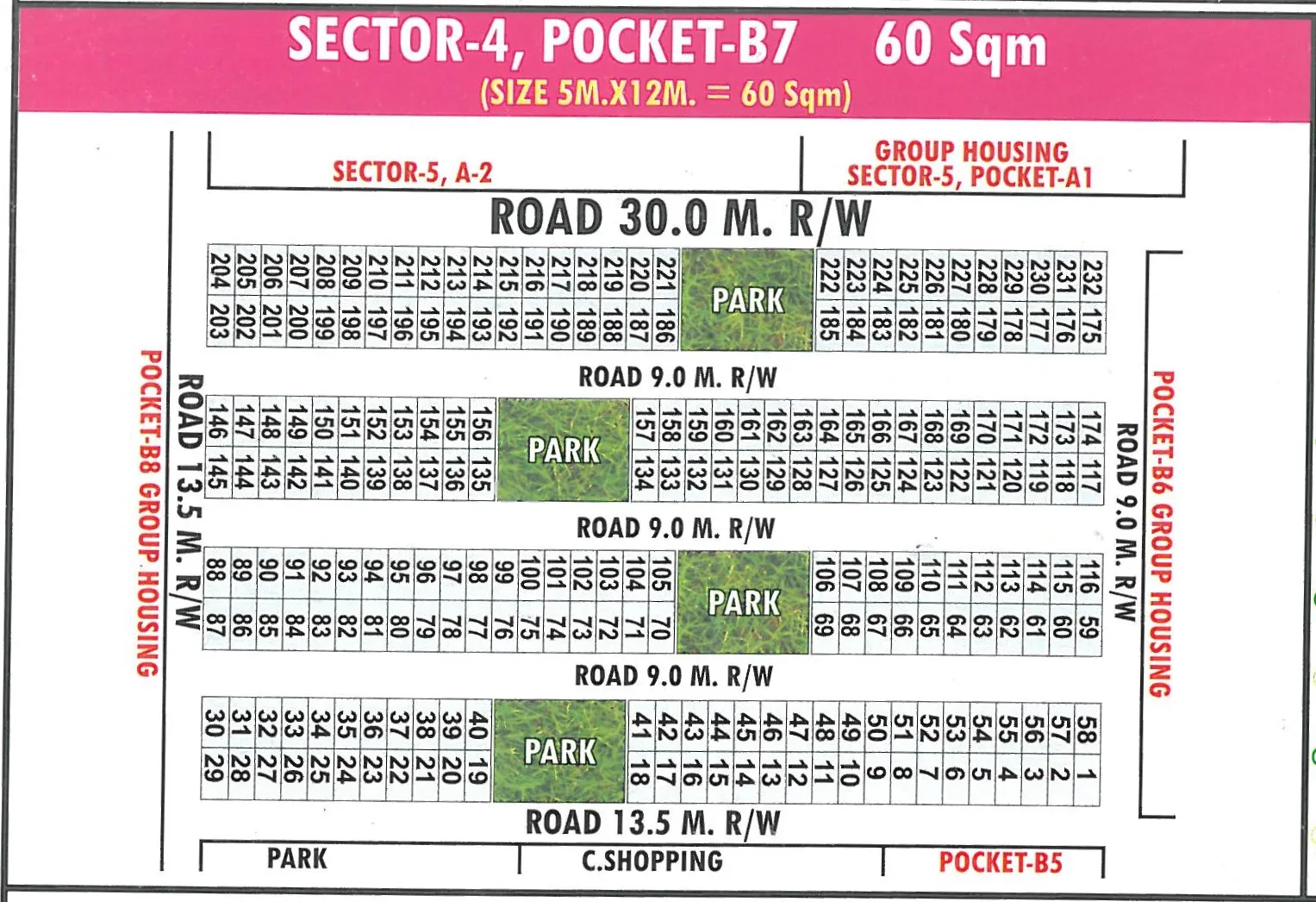 Rohini Sector 4 pocket B7