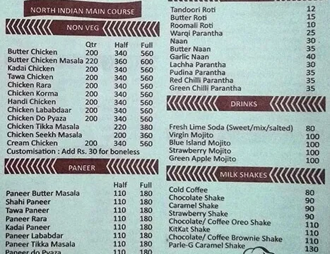 menu wong’s kitchen 2